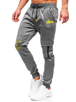 Pantalón jogger de combate para hombre grafito Bolf K10286