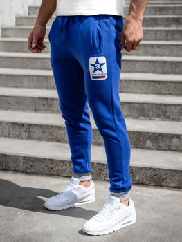 Pantalón jogger para hombre azul Bolf K10001