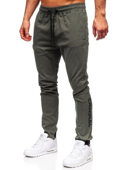 Pantalón jogger para hombre color verde Bolf B11119