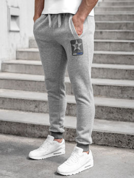 Pantalón jogger para hombre gris Bolf K10001
