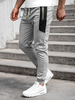 Pantalón jogger para hombre gris Bolf K10223