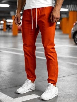 Pantalón jogger para hombre naranja oscuro Bolf 1145
