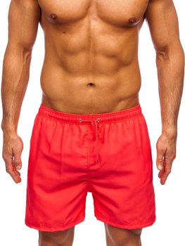 Shorts de baño para hombre color rosa Denley YW07001