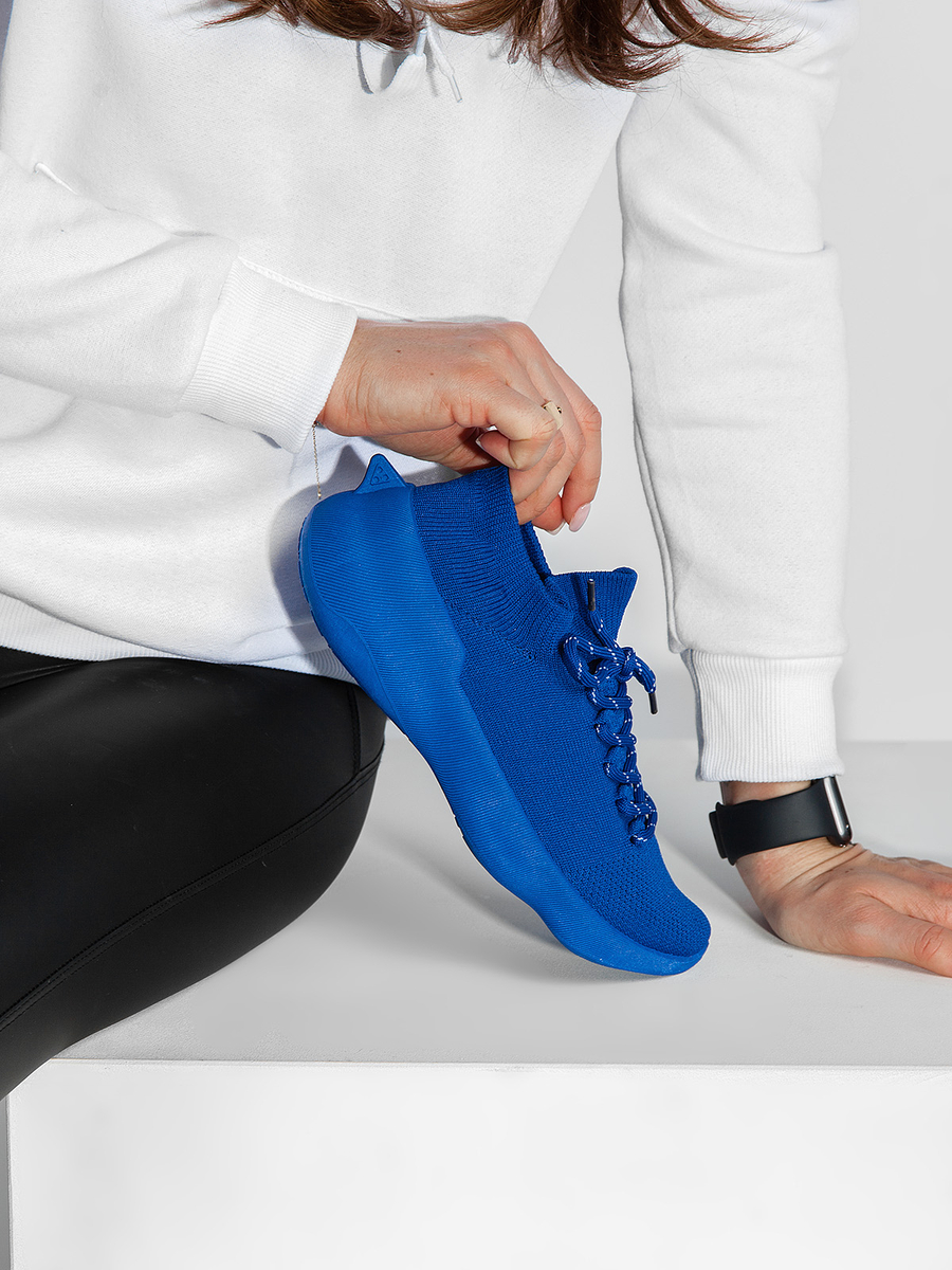 Calzado deportivo tipo sneakers para mujer azul Bolf G23 AZUL