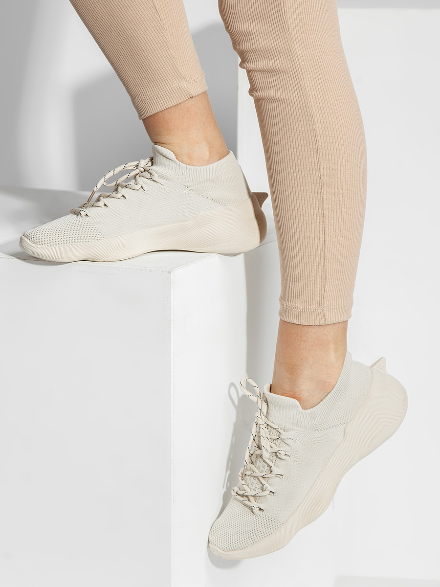 Deportivas mujer beige cheap
