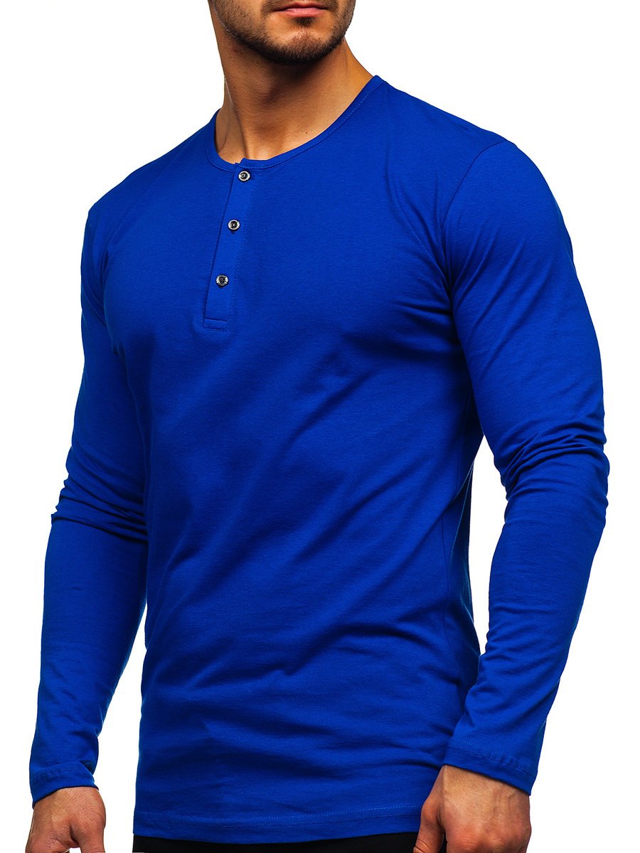 Camisetas Henley Hombre