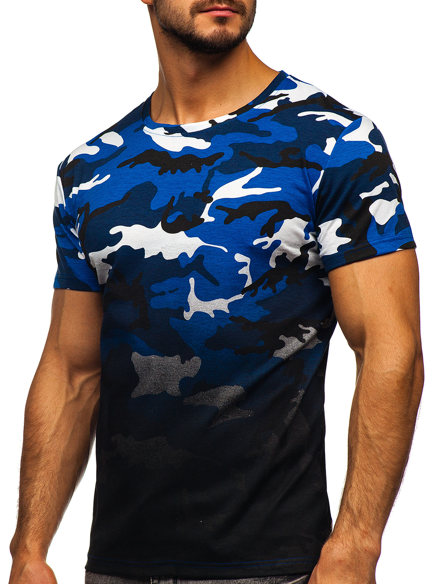 Camiseta de camuflaje para hombre