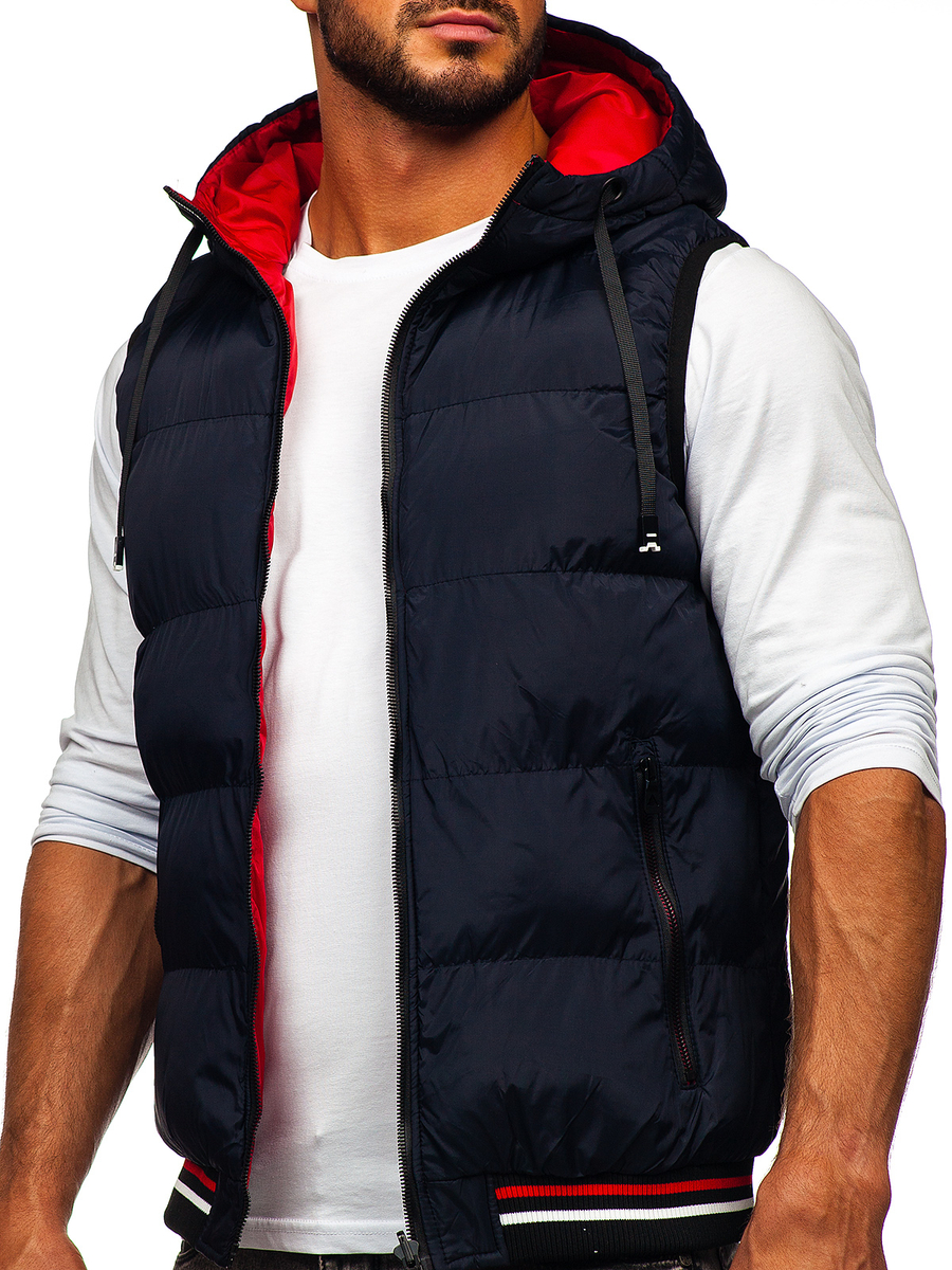 Chaleco acolchado para hombre, chaleco táctico extraíble con capucha, con  bolsillos, talla grande, ropa de abrigo con cremallera, chaleco de  invierno