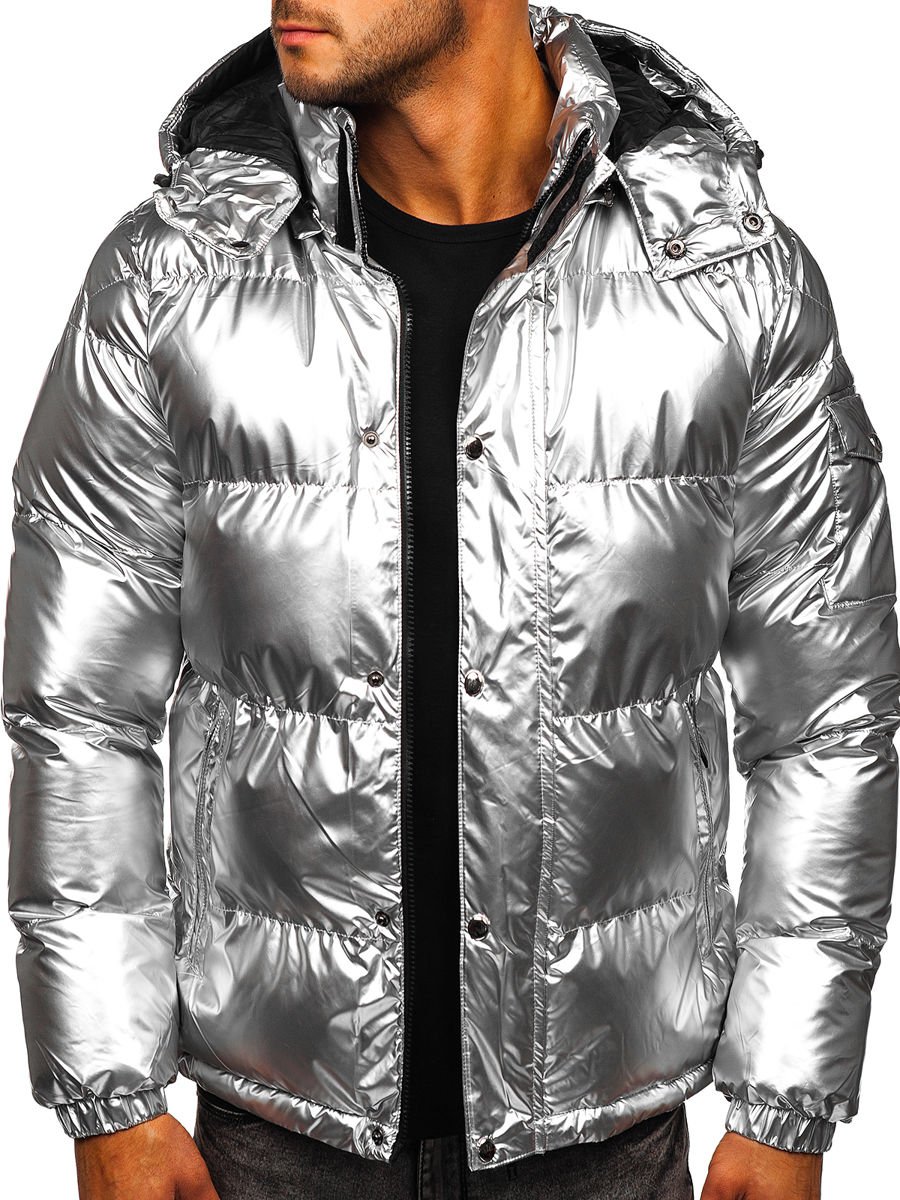 Competidores Pertenece Centro de niños Chaqueta acolchada de invierno para hombre color plata Bolf 1165 PLATEADO Competidores Pertenece Centro de niños Chaqueta acolchada de invierno para hombre color plata Bolf 1165 PLATEADO