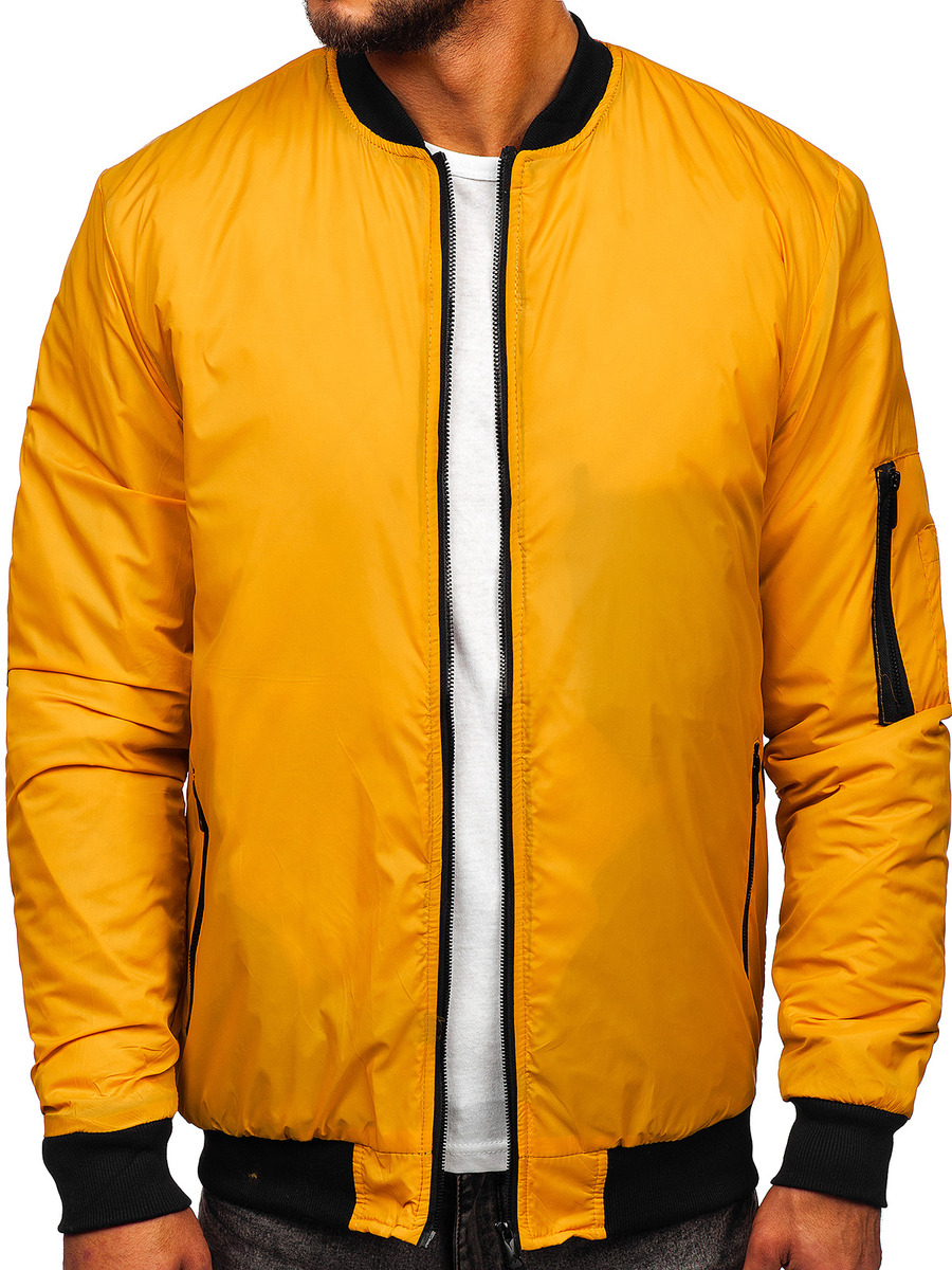 Chaqueta bomber de entretiempo para hombre camelowa Bolf AK95 CAMEL