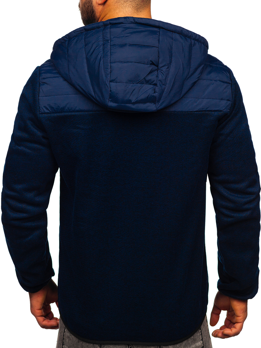 Chaqueta de entretiempo para hombre azul oscuro Bolf KS2149