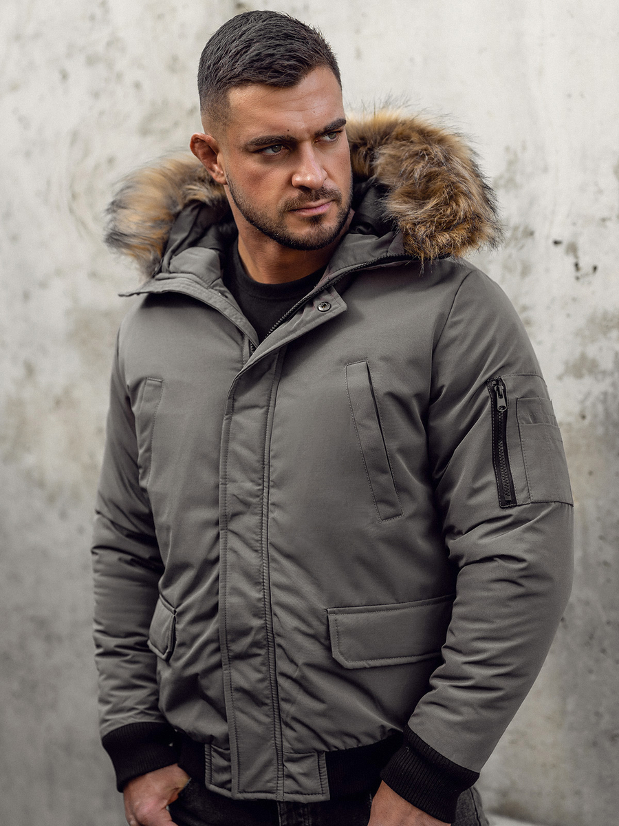 Chaqueta de invierno para hombre azul oscuro Bolf 2019 AZUL OSCURO