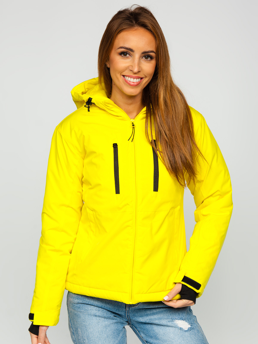 Chaqueta amarilla mujer outlet