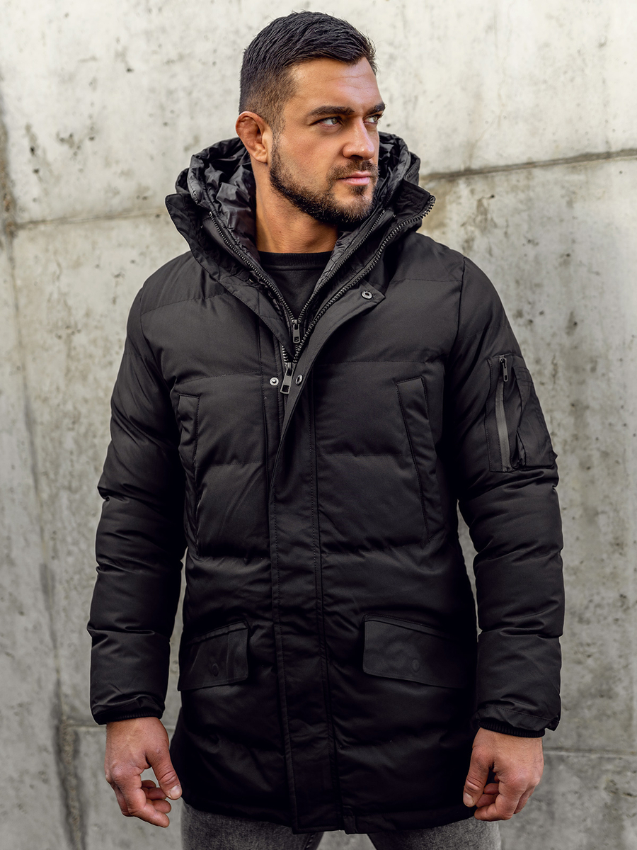 Parka acolchada hombre clearance
