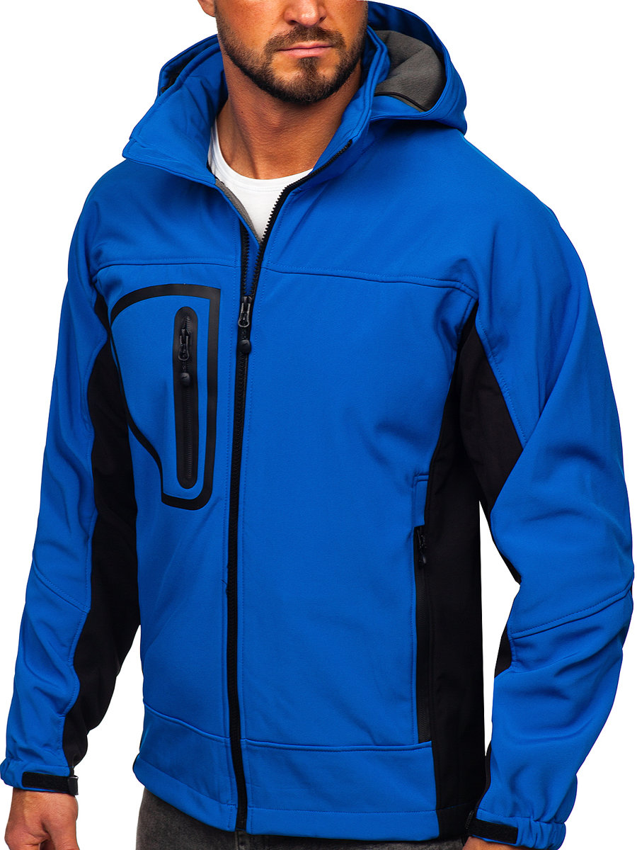 BOLF Hombre Chaqueta Softshell Outdoor Impermeable Mix