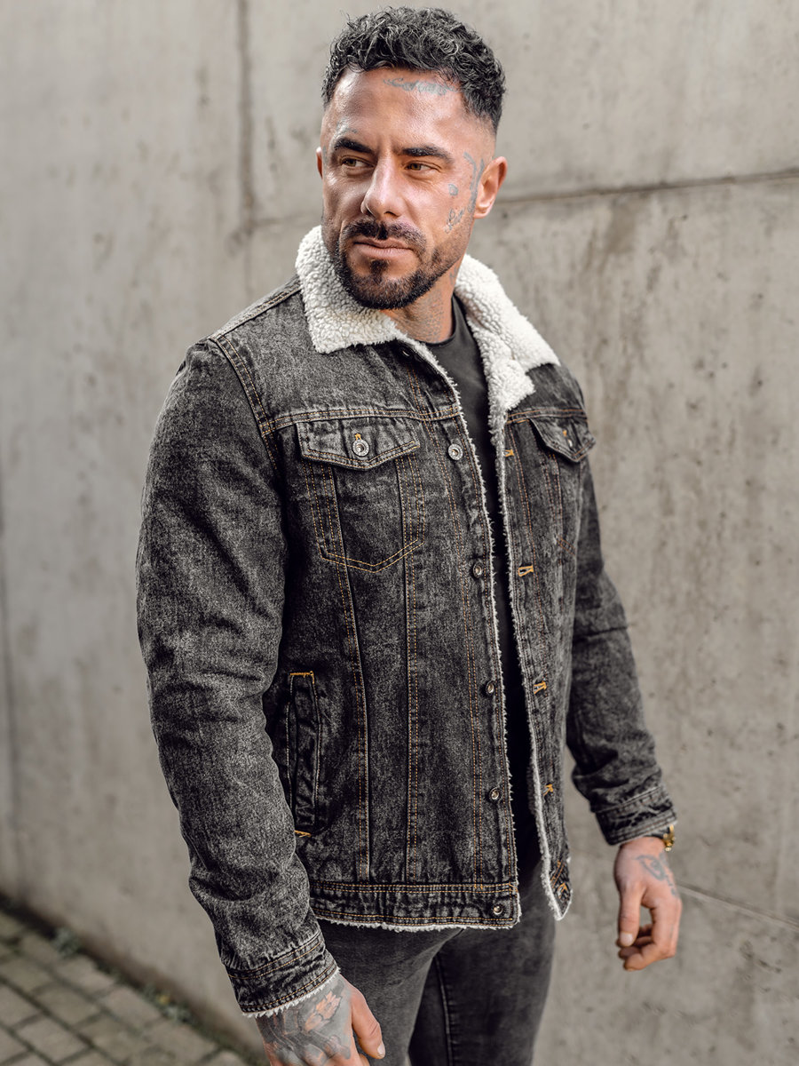 Chaquetas vaqueras con borrego para hombre - Colección 2024