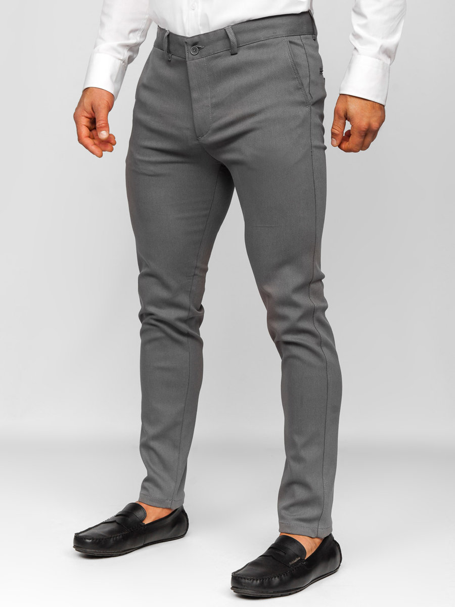 Pantalón chino para hombre gris Bolf 5000-3 GRIS