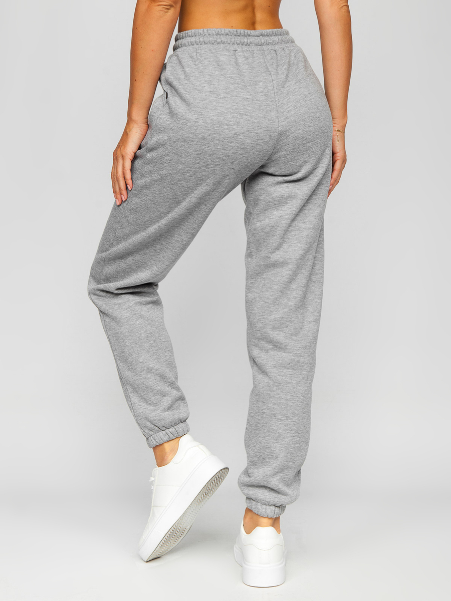 Pantalón de chándal para mujer gris Bolf BL32