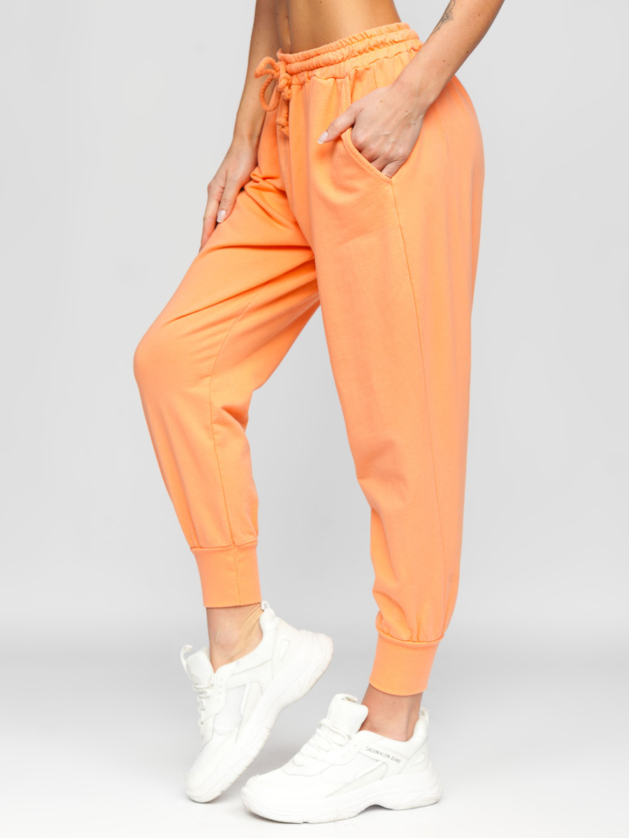 Pantalones color sales naranja para mujer