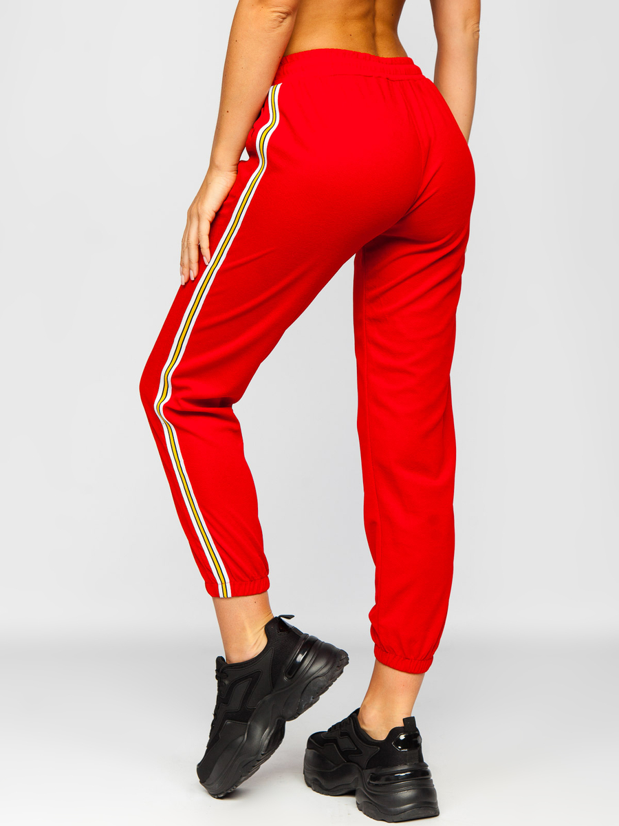 Pantalón deportivo para mujer rojo Bolf YW01020B ROJO