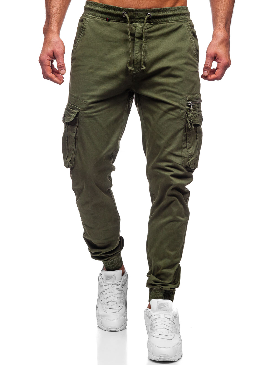 Pantalón jogger cargo para hombre color azul oscuro Bolf CT6702S0