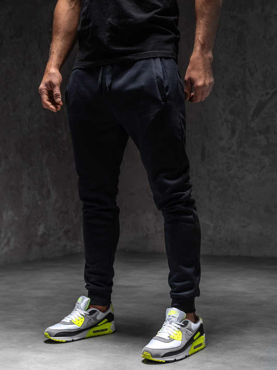 Pantalon chandal azul hombre best sale