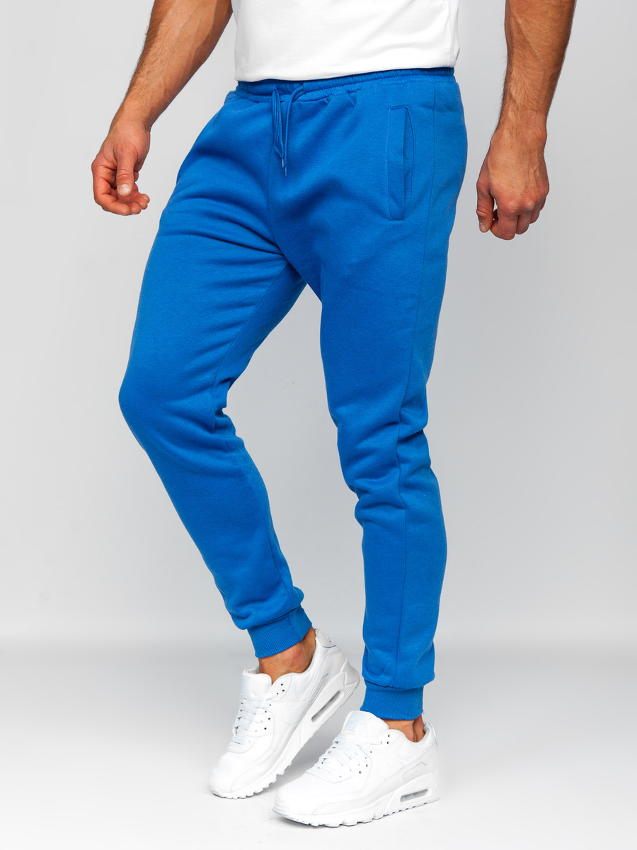 Pantalón jogger para hombre azul oscuro Bolf KA1219