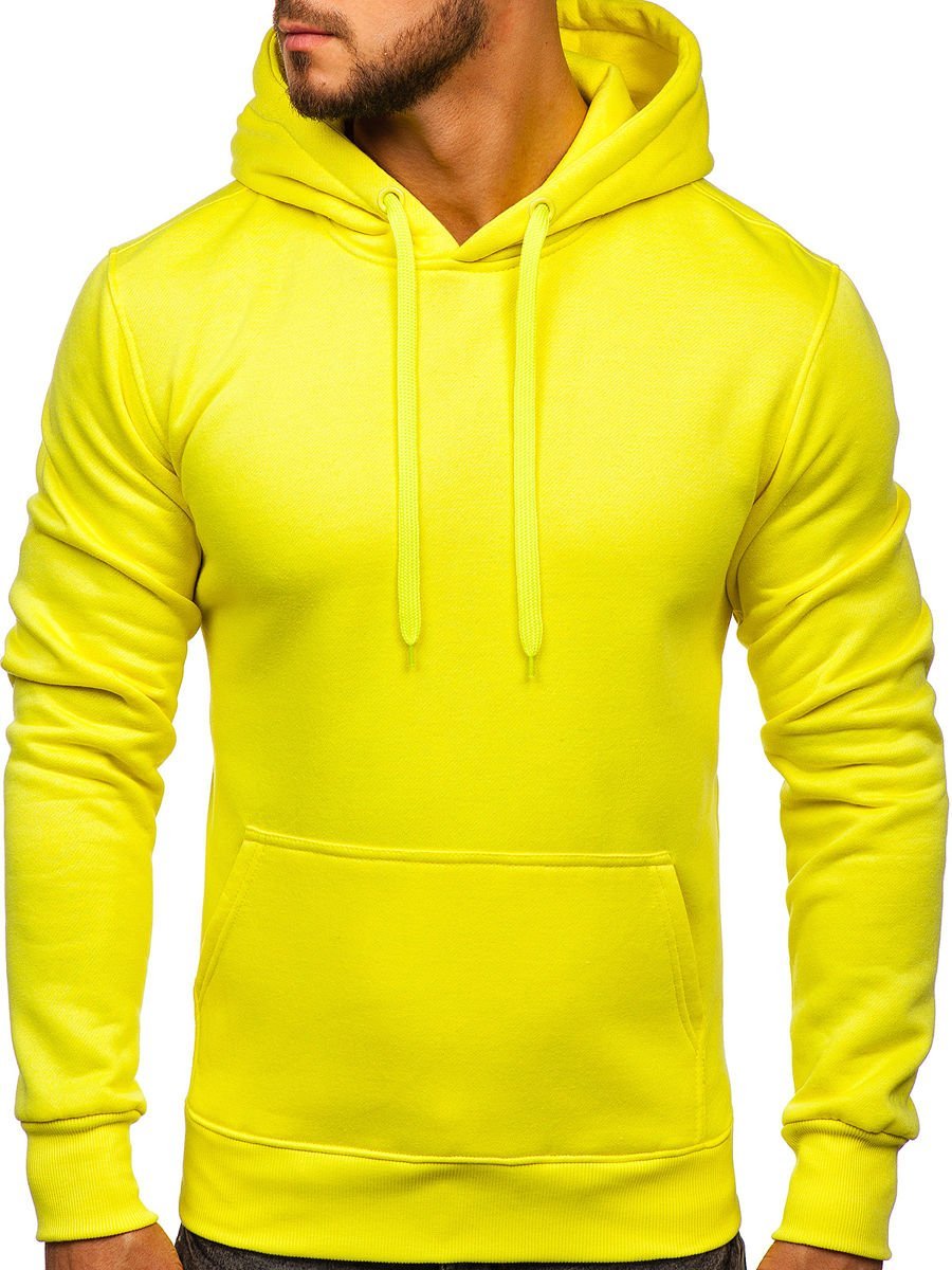 con capucha para hombre fluorescente Bolf 2009 AMARILLO NEÓN