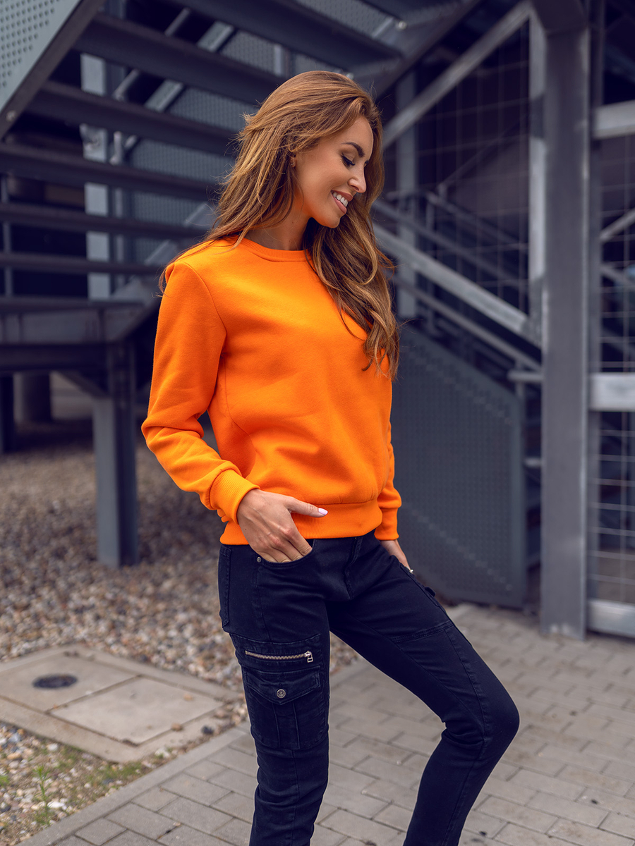 Sudadera mujer Bolf naranja