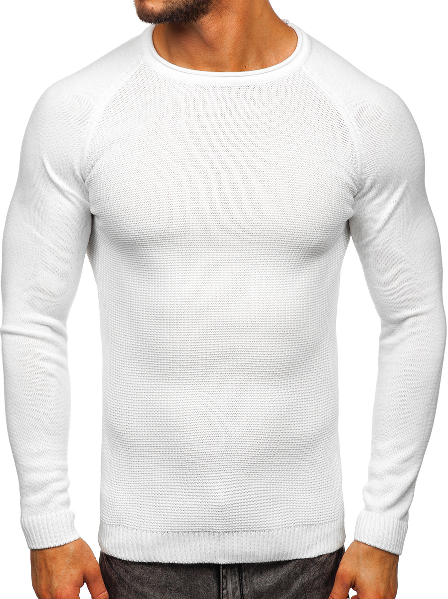 Suéter para hombre color blanco Denley 1009 BLANCO Suéter para hombre color blanco Denley 1009 BLANCO