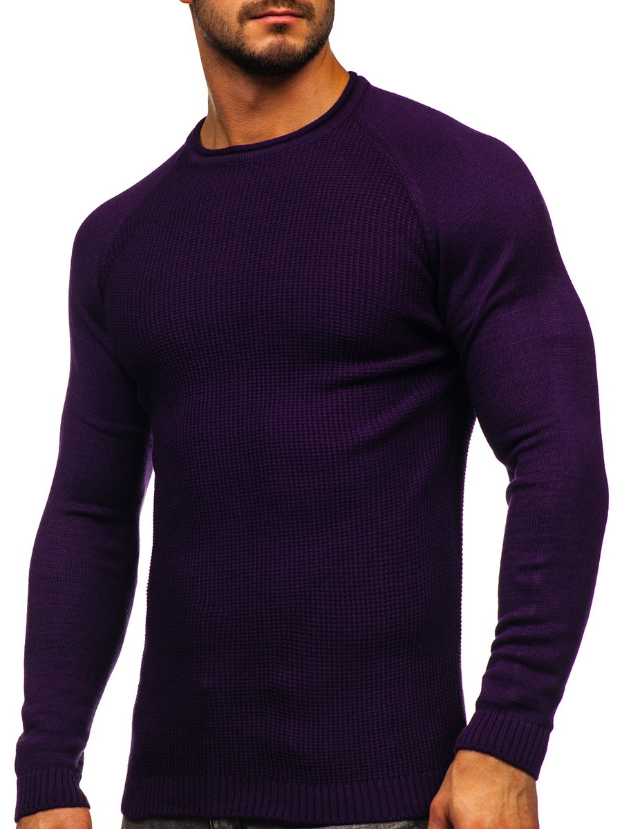 Suéter para hombre color morado Bolf 1009 VIOLETA
