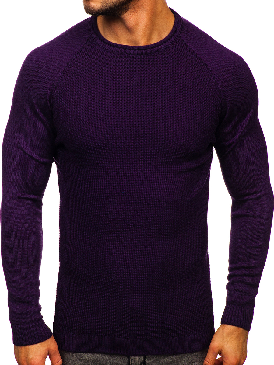 Suéter para hombre color morado Bolf 1009 VIOLETA