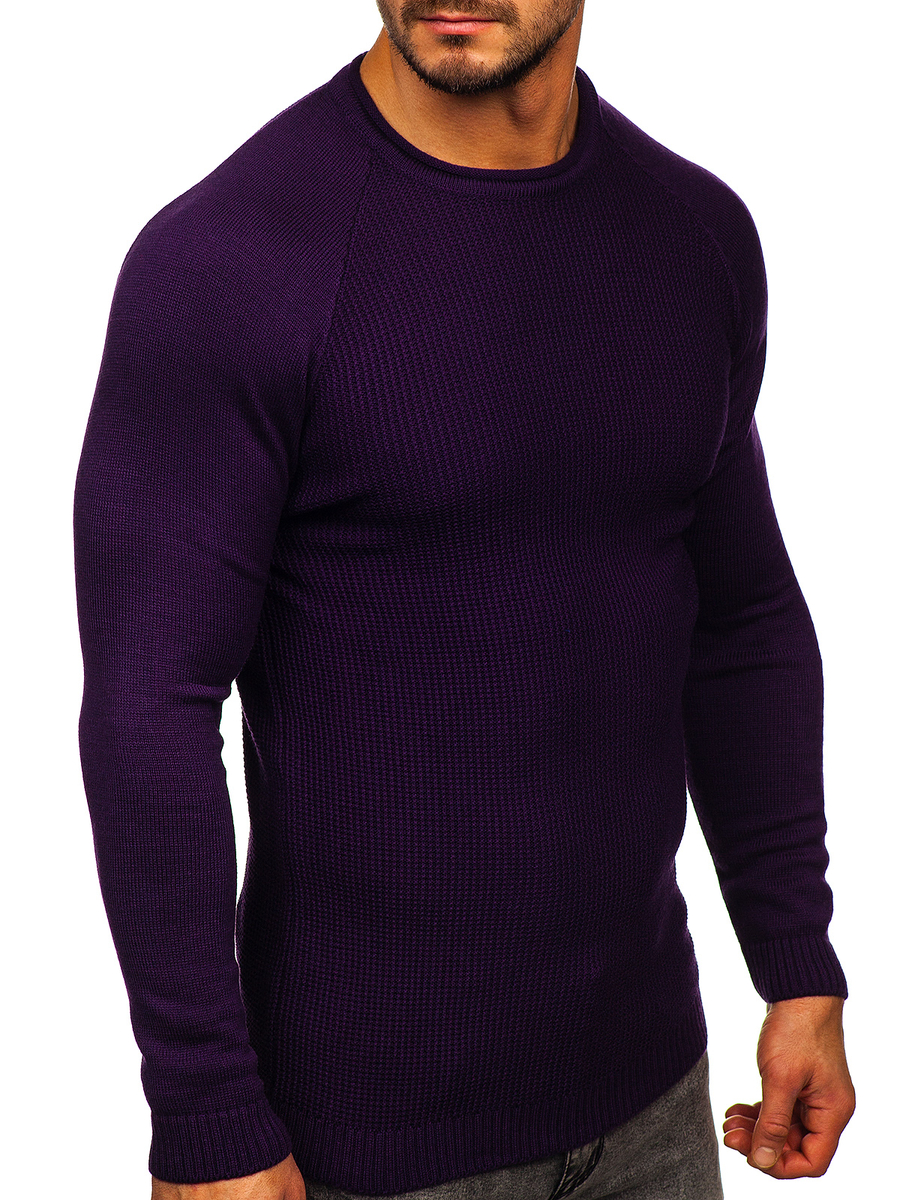 Suéter para hombre color morado Bolf 1009 VIOLETA
