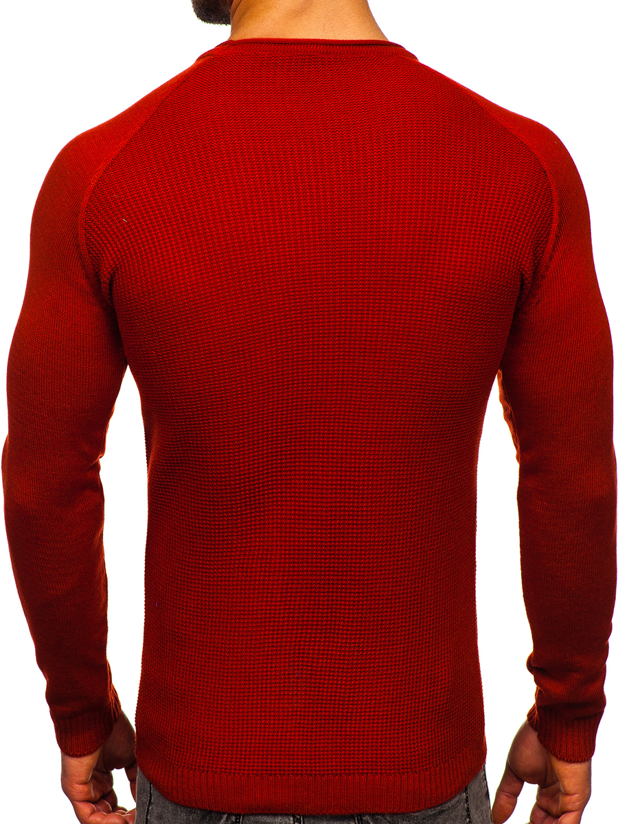 Suéter para hombre color rojo Bolf 1009 ROJO
