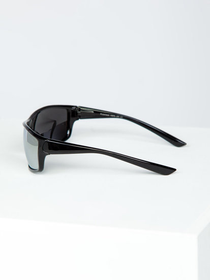 Gafas de sol negro y plateado Bolf PLS7