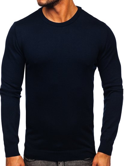 Jersey para hombre azul oscuro Bolf 2300