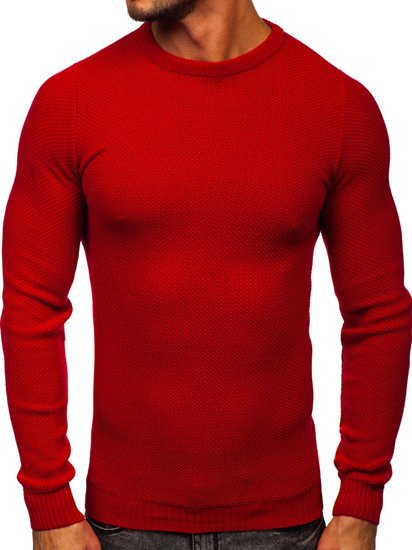 Jersey para hombre color rojo Bolf 4629