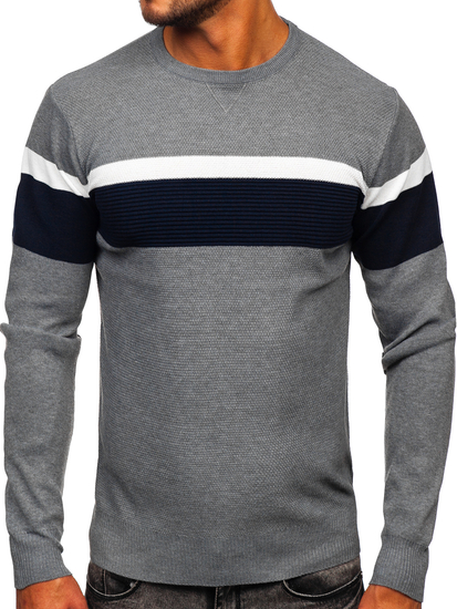 Jersey para hombre gris Bolf H2115