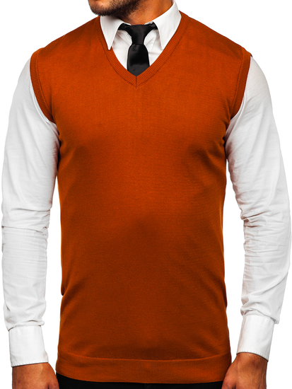 Jersey sin manga para hombre orange Bolf 2500