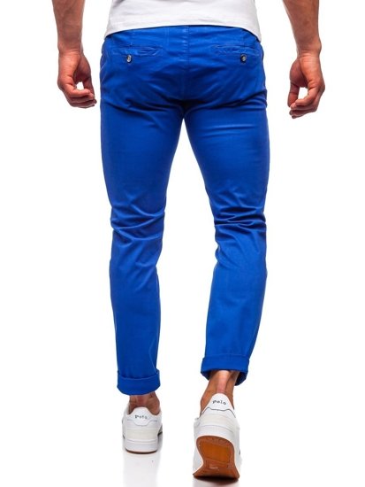 Pantalón chino para hombre color cobalto Bolf 1146