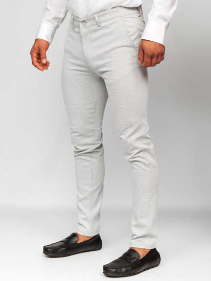 Pantalón chino para hombre gris Bolf 5000-1