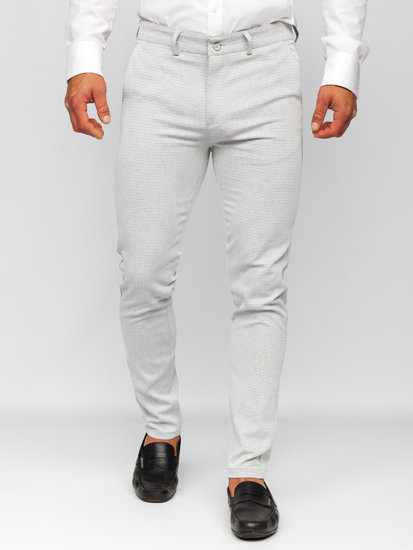 Pantalón chino para hombre gris Bolf 5000-1