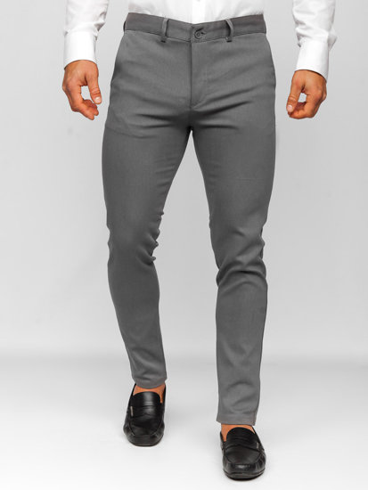 Pantalón chino para hombre gris Bolf 5000-3