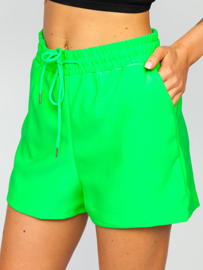Pantalón corto de chándal para mujer verde Bolf H60A