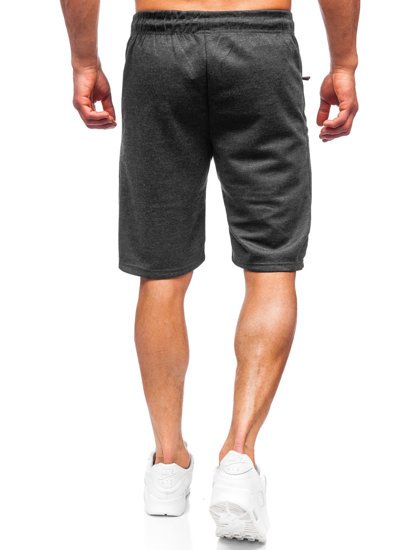 Pantalón corto deportivo para hombre color negro Bolf JX130