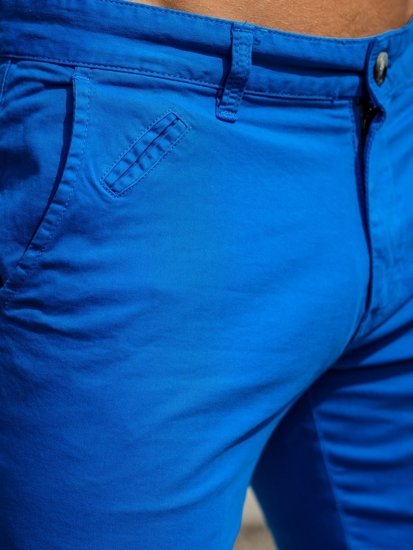 Pantalón corto para hombre color azul Bolf 1142