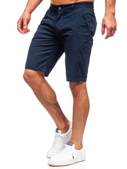 Pantalón corto para hombre color azul oscuro Bolf 1140