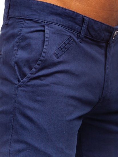 Pantalón corto para hombre color azul oscuro Bolf 1142