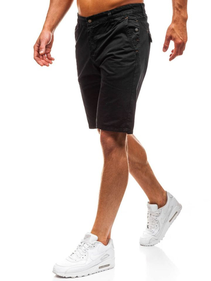 Pantalón corto para hombre negro Bolf 3041
