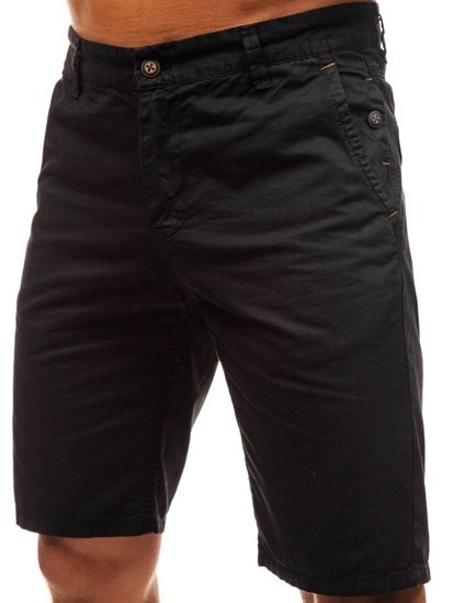 Pantalón corto para hombre negro Bolf 3041